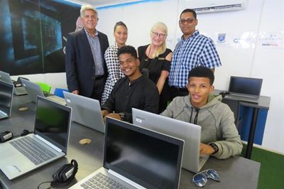 Brand-new tech lab at George Youth Café