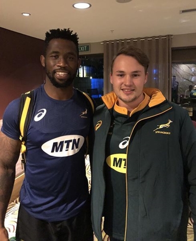 Travelling the world with the Springboks