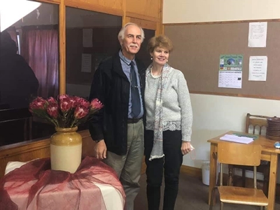 Ds. Gideon groet NG kerk Denneoord