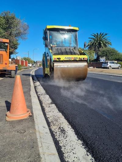 Road upgrades across George underway