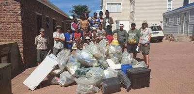 Massive amount of litter collected