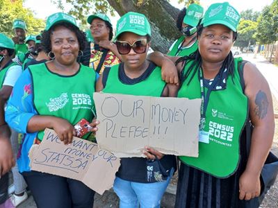 'No pay, no work!' - Stats SA fieldworkers in George