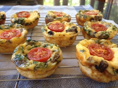 Versatile egg muffins for your lunch box