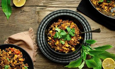 Spicy Mexican beef skillet