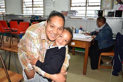 Rainy, but joyful start for Garden Route Primary's Grade 1s and Grade Rs