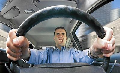 Effects of driving while stressed, angry or tired