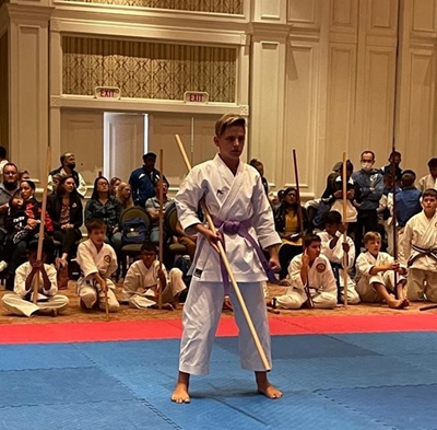 Plett karate kid has a Midas touch