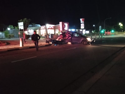 Update: Motorcyclist dies in accident