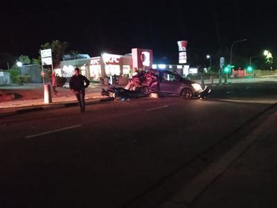 Update: Motorcyclist dies in accident