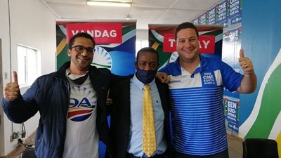 Bazil Petrus is terug by die DA - met mening!
