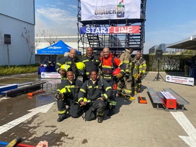 GRDM firefighters shine at Dräger Challenge
