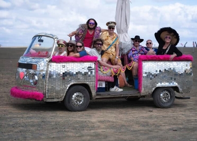 Inside AfrikaBurn: The desert town that exists for 1 wild week