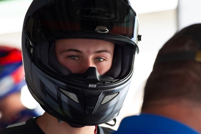 Dyllan revs it up at Killarney