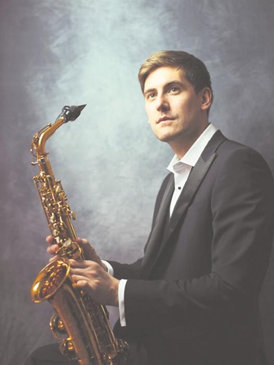 International saxophonist in concert this afternoon