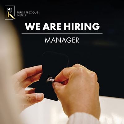 Mr K George is hiring!