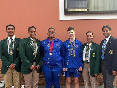 Karatekas ryg medaljes