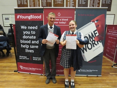 Gimmies onder Top-10 vir bloedskenk