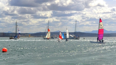 Sailing season starts with sail past