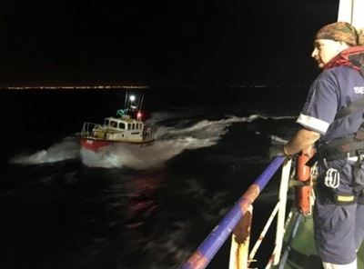 Harrowing experience for fisherman