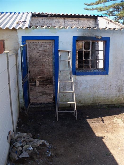 Roof blasts off as home burns