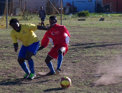 Easter soccer tournament in Mossel Bay