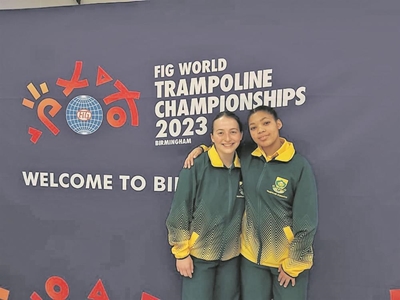Plett gymnast flies SA flag high