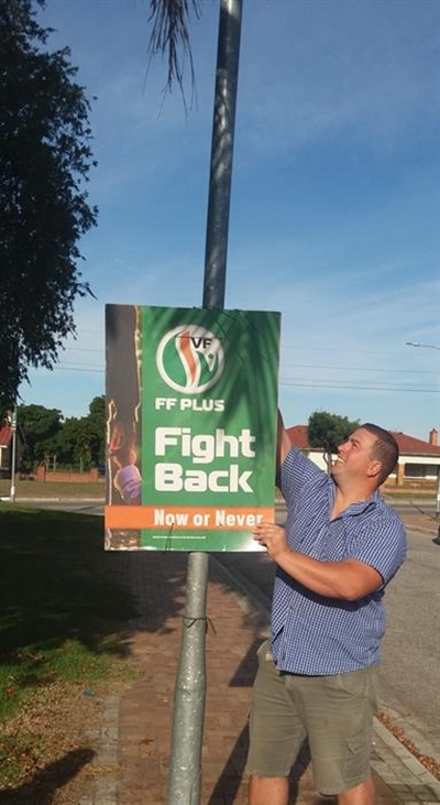 Verkiesing: Plakkate moes Woensdag af