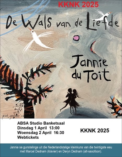 Jannie du Toit sing 30 jaar later weer in Nederlands by die KKNK!