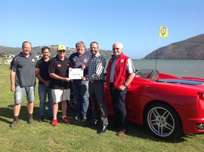 Ferrari gives aid to fire victims
