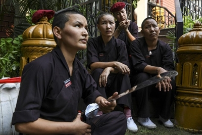 Nun-chucks: kung fu sisters battle stereotypes