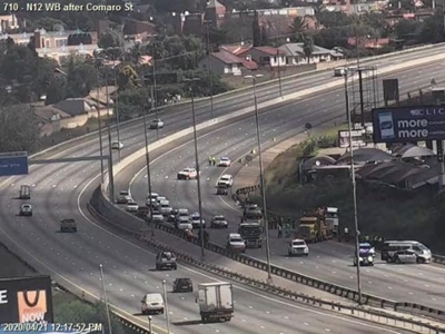 Soldier killed by out-of-control truck at N12 roadblock