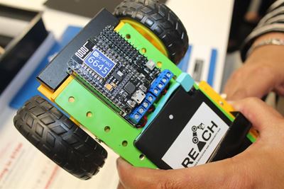Robot brains and breakout boards for grade 1's