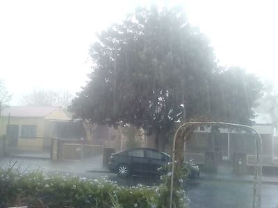 Rain in drought-stricken Graaff-Reinet