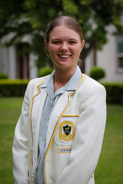 Union High School awards prestigious white blazer to Samantha Charles