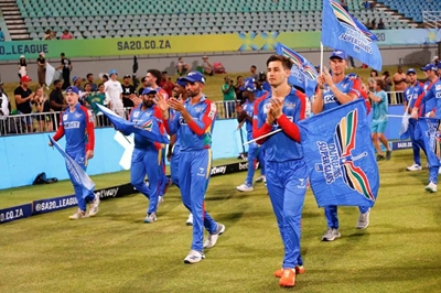 ‘Everyone is standing up’: Maharaj delighted with Super Giants