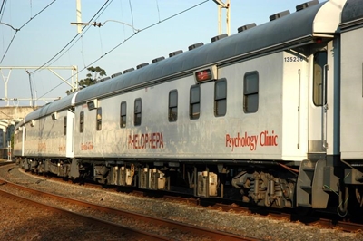 Health train comes to George