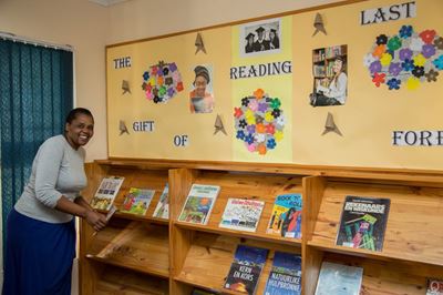 Books, readings and displays for Library Week