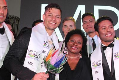 Mr Gay World titled snapped up by Aussie
