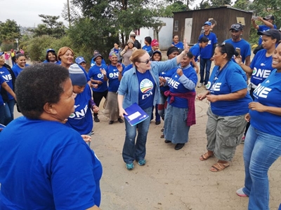 #IMadeMyMark - Premier Helen Zille motivates voters
