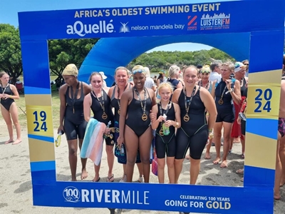 Destiny swimmers compete in 100th River Mile
