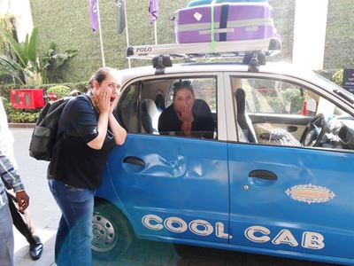 Oudtshoorn-streek in Indië verteenwoordig