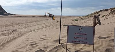 Groot-Brakriviermonding Donderdagaand, 8 Desember, deurgebreek