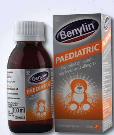 2 batches of Benylin Paediatric Syrup recalled