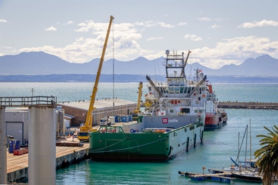 Mossel Bay port supports drilling