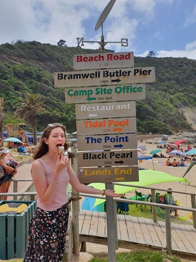 'n Ster op die strand