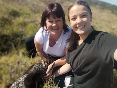 "Ek lag en huil oor Choppertjie"