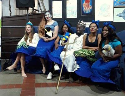 Neptune, mermaids celebrate