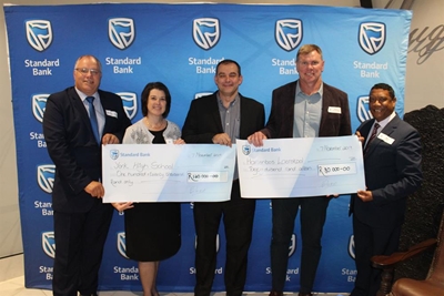 Standard Bank donates to local schools