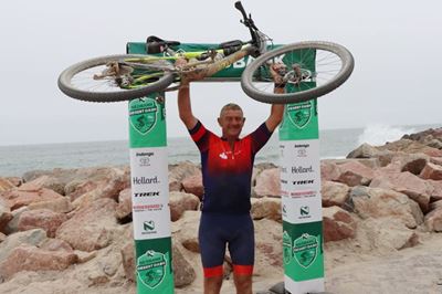 Mosselbaaier voltooi sy vyfde moordende fietsren