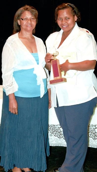 Beker vir beste stafverpleegster